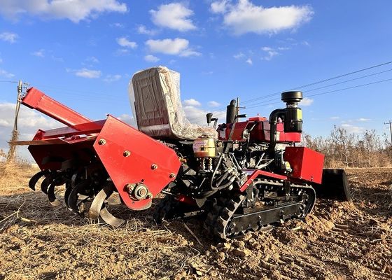 Πολυλειτουργικός μικροκαλλιεργητής 25HP περιστροφικός ελκυστήρας ελκυστήρας συμπαγής ελκυστήρας Trencher