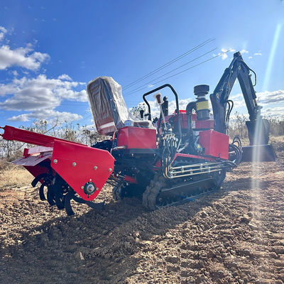 35 HP Garden Mini Crawler Tractor HYCT-25D με μπροστινό ντόζερ