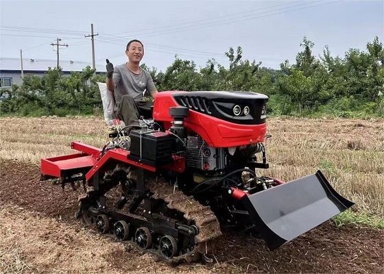 Πολυλειτουργικός μικροσκοπικός ελκυστήρας τροχαίου γεωργικός εξοπλισμός