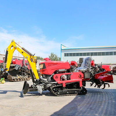 Χονδρικό Μεγάλης Ποιότητας Μικρό Τρακτέρ Mini Farm Crawler Τρακτέρ Απομακρυσμένου Ελέγχου Τρακτέρ Crawler Τρακτέρ