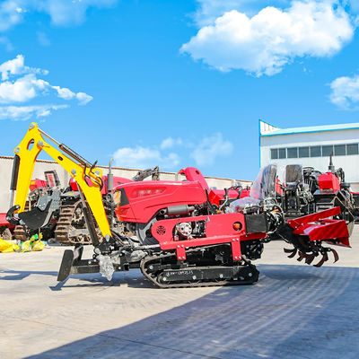 Χονδρικό Μεγάλης Ποιότητας Μικρό Τρακτέρ Mini Farm Crawler Τρακτέρ Απομακρυσμένου Ελέγχου Τρακτέρ Crawler Τρακτέρ