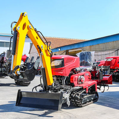 Χονδρικό Μεγάλης Ποιότητας Μικρό Τρακτέρ Mini Farm Crawler Τρακτέρ Απομακρυσμένου Ελέγχου Τρακτέρ Crawler Τρακτέρ