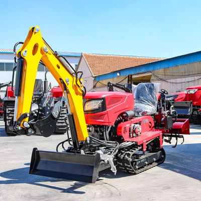 Χονδρικό Μεγάλης Ποιότητας Μικρό Τρακτέρ Mini Farm Crawler Τρακτέρ Απομακρυσμένου Ελέγχου Τρακτέρ Crawler Τρακτέρ