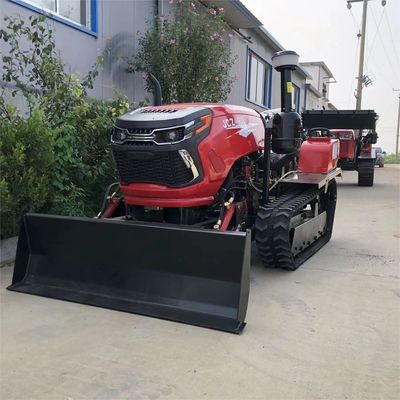 Μίνι 50HP τροχαίο ελκυστήρα γεωργικό εξοπλισμό με εμπρόσθιο φορτιστή