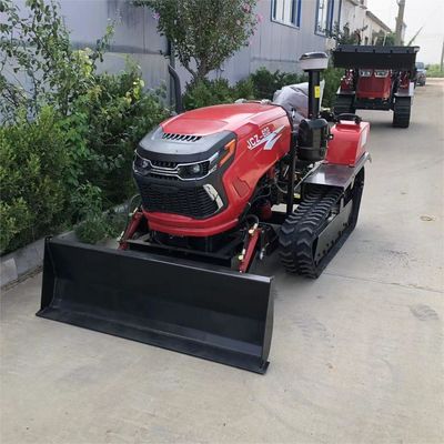 Μίνι 50HP τροχαίο ελκυστήρα γεωργικό εξοπλισμό με εμπρόσθιο φορτιστή