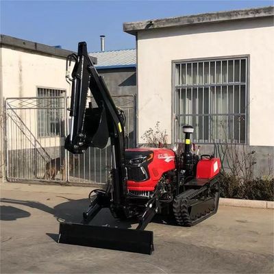 Πολλαπλό 50HP ξηρό έδαφος Crawler ελκυστήρα Mini Utility καλλιεργητή Dozer
