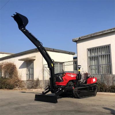 Πολλαπλό 50HP ξηρό έδαφος Crawler ελκυστήρα Mini Utility καλλιεργητή Dozer