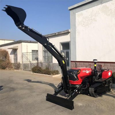 Πολλαπλό 50HP ξηρό έδαφος Crawler ελκυστήρα Mini Utility καλλιεργητή Dozer