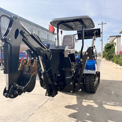 Πολλαπλό 50HP ξηρό έδαφος Crawler ελκυστήρα Mini Utility καλλιεργητή Dozer