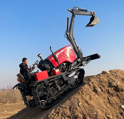 80 HP Power Μίνι Καλλιεργητές Τίλερ Γεωργική Γεωργία Απομακρυσμένο Έλεγχο Τρακτέρ Τρακτέρ Τρένσερ Κοπτήρας Για πώληση