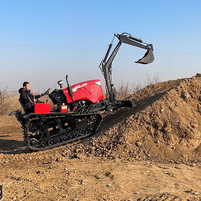 80 HP Power Μίνι Καλλιεργητές Τίλερ Γεωργική Γεωργία Απομακρυσμένο Έλεγχο Τρακτέρ Τρακτέρ Τρένσερ Κοπτήρας Για πώληση
