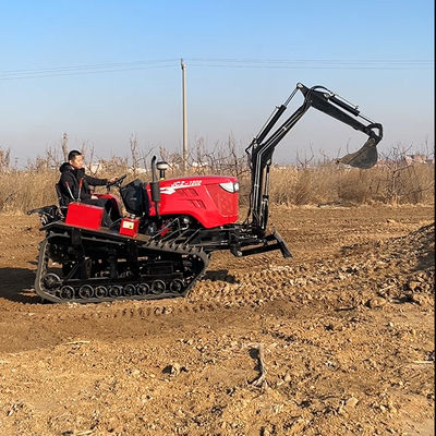 80 HP Power Μίνι Καλλιεργητές Τίλερ Γεωργική Γεωργία Απομακρυσμένο Έλεγχο Τρακτέρ Τρακτέρ Τρένσερ Κοπτήρας Για πώληση