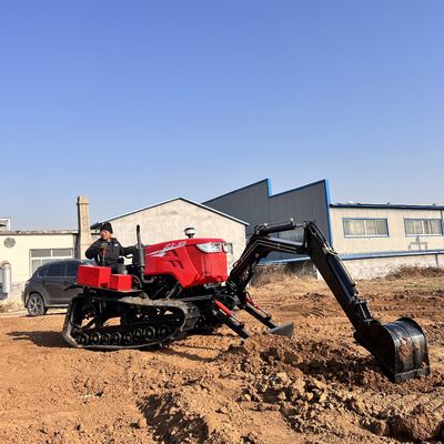 Γεωργικό 80HP Τρακτόρι Γυρνούμενο Μίνι Dozer Τρακτόρι Τεχνολογία αγροτικής παραγωγής