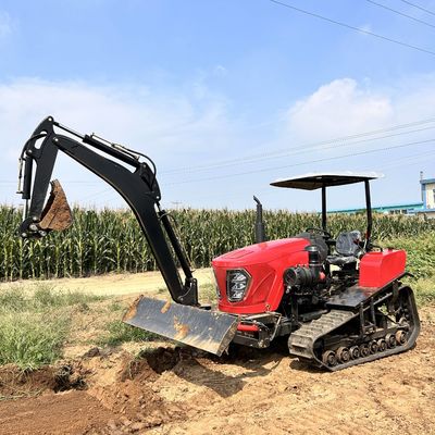 80HP γεωργικά μηχανήματα εξοπλισμός αγροτικό καλλιεργητή περιστροφικό κατεργαστή αγροτικό μίνι τροχαίο ελκυστήρα