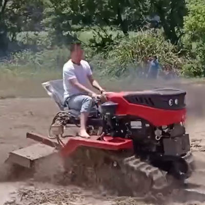Εύκολη λειτουργία 25HP μικροκαλλιεργητικό ελκυστήρα τροχαίο γεωργικό εξοπλισμό πιστοποιημένο CE
