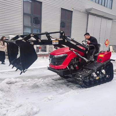 Μίνι Orchard 50HP Ράντι Φιλντ Κρόλερ Τρακτέρ Γεωργικά Μηχανήματα με φορτιστή
