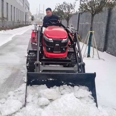 Σπίτι 50HP Paddy Field Crawler Τρακτέρ Καλλιεργητές για τη Γεωργία
