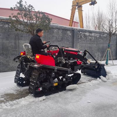 Σπίτι 50HP Paddy Field Crawler Τρακτέρ Καλλιεργητές για τη Γεωργία