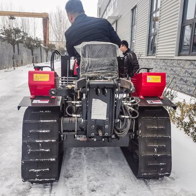 Σπίτι 50HP Paddy Field Crawler Τρακτέρ Καλλιεργητές για τη Γεωργία