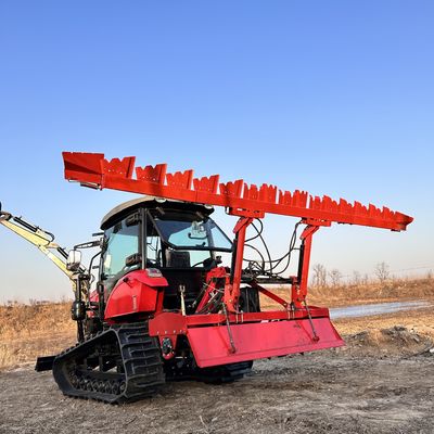 Πολλαπλής χρήσης 120HP Crawler Tractor Cultivator Rubber Track Crawler Tractor για πώληση