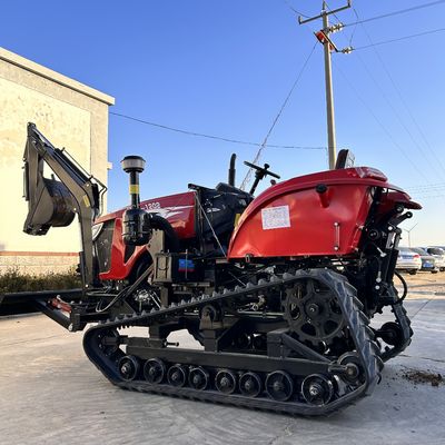 Πολλαπλής χρήσης αγροτικό μίνι ελκυστήρα 120HP αγροτικό ελκυστήρα Crawler