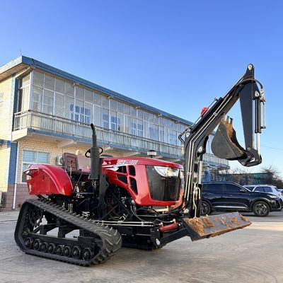 Πολλαπλής χρήσης αγροτικό μίνι ελκυστήρα 120HP αγροτικό ελκυστήρα Crawler