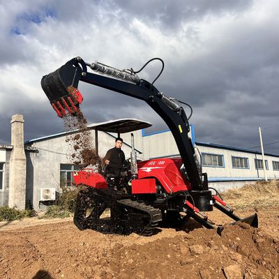 Πολλαπλής χρήσης αγροτικό μίνι ελκυστήρα 120HP αγροτικό ελκυστήρα Crawler