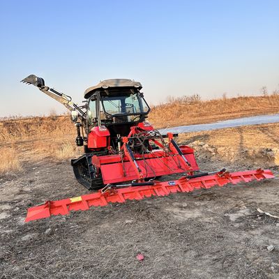 Γεωργικός μικροσκοπικός ελκυστήρας 120 ίππων με ράγες