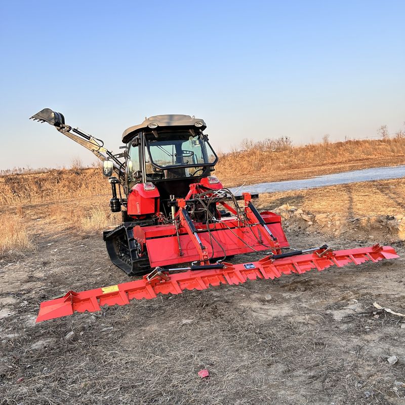 Πολλαπλής χρήσης 120HP Crawler Tractor Cultivator Rubber Track Crawler Tractor για πώληση
